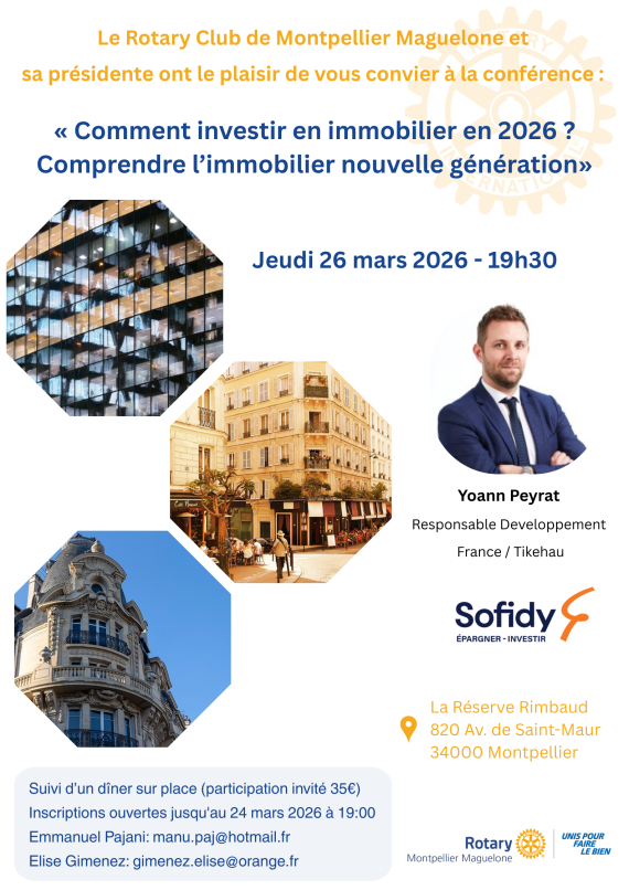 Réunion statutaire du 26 Mars 2026