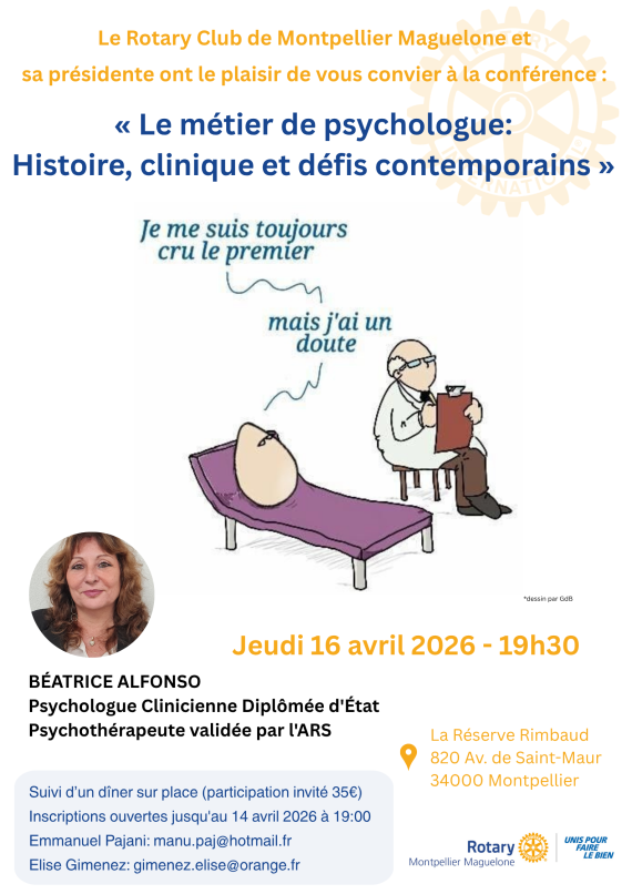 Réunion statutaire du 16 Avril 2026