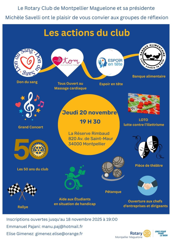 Réunion statutaire du 20.11.2025